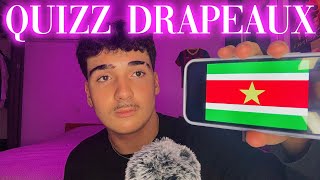 ASMR QUIZZ DRAPEAUX (on teste vos connaissances)