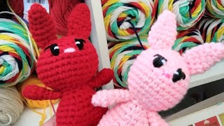 Easter Bunny crochet tutorial. Stitch by stitch of my pattern.