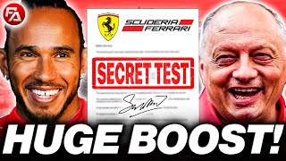 Lewis Hamilton’s INSANE SECRET Ferrari TEST RESULTS Leave F1 World STUNNED!