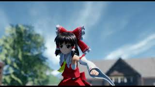 Reimu when she gets 1 yen in the donation box [TOUHOU MMD]