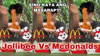 JOLLIBEE VS MCDONALDS(Honest Review!!!