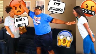 FIGHTING MY FIANCE SIDE CHICK IN MY SLEEP THEN ACCUSING HIM OF CHEATING PRANK! *HILARIOUS REACTION*