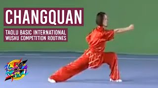 Changquan Taolu 32 Forms | Basic International Wushu Competition Routines | IWUF