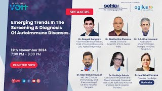 Virtual Session on Screening & Diagnosis of Autoimmune Diseases