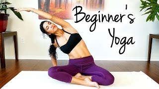 Complete Beginners Yoga Class and Easy Workout – Ease into it w/ Sanela