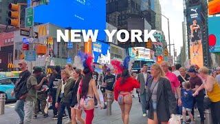 New York City Virtual Walking Tour 2024 - Manhattan Spring Walking Tour - 5th Avenue, Times Square