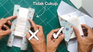 Tips Membungkus Kado Kotak jika Kertas Kado Kekecilan