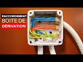 RACCORDEMENT D'UNE BOITE DE DÉRIVATION - EDUC ELEC