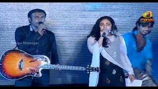Nithya Menon Singing | Tu Hi Rey Song | Gunde Jaari Gallanthayyinde Audio Launch | Nitin