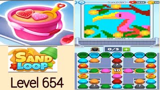 🏖️ Sand loop level 654 solution and walkthrough for gameplay