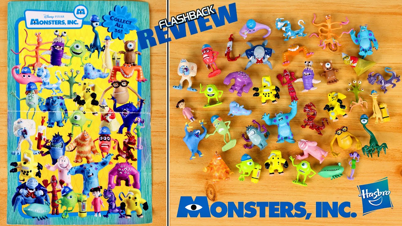 Vintage Hasbro 2001 Monsters, Inc. "Fright Packs" Blind Bags— All 36 ...