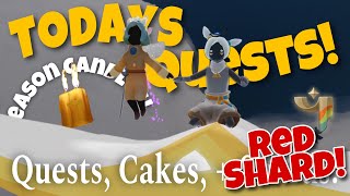 ALL Dailies - Season Candles, Quests, Treasure Cakes, and Red Shard - Daylight Prairie Feb 27