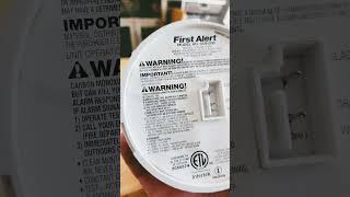First Alert smoke & CO detector 3 chirp malfunction