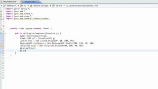 Java GUI Lesson 10 | Drawing Graphics