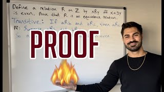 Proving a Relation is an Equivalence Relation | Example 1
