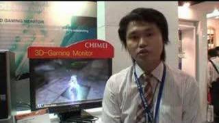 CHIMEI to unveil 22-inch wide 3D monitor for gamers