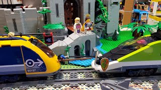 Lego Train Jousting (Lego Train Crashes #15)