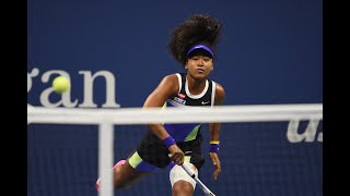 Naomi Osaka shows off her incredible speed! | US Open 2020 Hot Shots