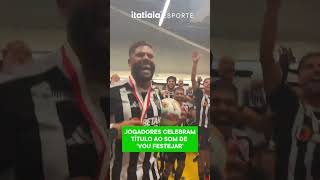 'VOU FESTEJAR': JOGADORES DO ATLÉTICO COMEMORAM AO SOM DE BETH CARVALHO