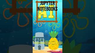 SpongeBob Learns to Code?! 🤯 Squidward Can't Handle It! 😂 #JupyterNotebooks #TechComedy