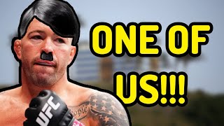 COLBY COVINGTON IS OFFICIALLY UNEMPLOYED…