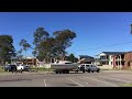 trailer sailer mast lowering on a farr 7500 trailer yacht