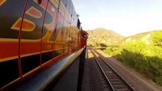 BNSF Special train's eye view at Cajon Pass