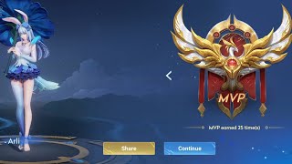 Arli in Rank Match | Honor of Kings