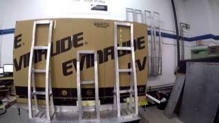 ISTA Random Vibration Test Evinrude Motor
