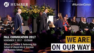 Humber Fall Convocation - Ceremony 1