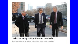 Christian Today Calls Bill Gates a Christian