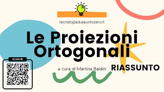 Le proiezioni Ortogonali - Riassunto