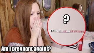 5 DAYS LATE! LIVE PREGNANCY TEST RESULTS! AM I PREGNANT AGAIN AFTER MISCARRIAGE!? TTC BABY #3!