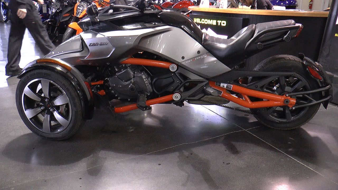 2015 Can-Am Spyder F3-S - First Ride - YouTube