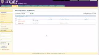 Self-Service - Faculty Advising