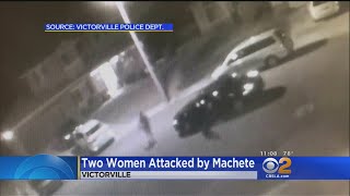 Suspect Brandishing Machete Wounds Woman, Girl During Victorville Robberies