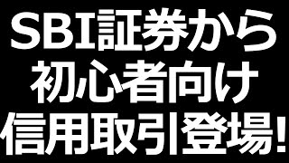 SBI証券の信用取引 メリット・デメリット【株初心者入門】