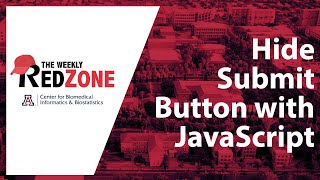 REDZone - Hide Submit Button with JavaScript