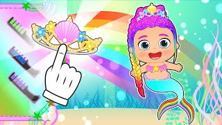 BABIES ALEX AND LILY 🧜‍♀️🌈 The Story of The Rainbow Princess Mermaid