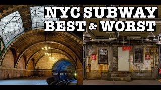 MTA NYC Subway: Best & Worst Subway Stations :Chambers Street (J)(Z) & Abandoned City Hall Station