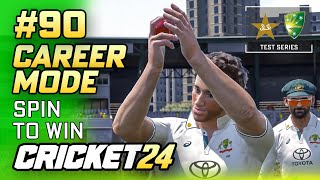 SPIN TO WIN - CRICKET 24 CAREER MODE #90