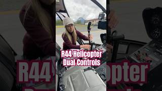 Removing and Installing the dual control cyclic in the Robinson R44 /R66 helicopter