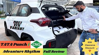 Full Review Of Tata Punch CNG Adventure Rhythm: Best Value For Money Variant #shorts #yt |GauravAmit