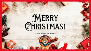 క్రిస్మస్ శుభాకాంక్షలు!!! | సెన్యుత్ \u0026 నిఖిల్🎅❄️🎄 నుండి