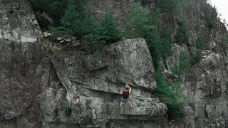 Rock climbing in Quebec | Chibougamau