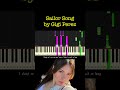 Sailor Song by Gigi Perez piano cover + sheet music & lyrics