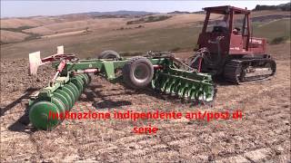 Erpice a Dischi Cormagri EFC 32/61 PL + FiatAgri 160/55