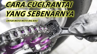 CARA CUCI RANTAI MOTO BESAR DENGAN BETUL | VERSYS 650 | DETAILING WASH | MALAYSIA