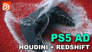 I Created a PS5 Joystick FX in Houdini and Redshift3D