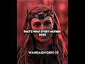 “That’s what every mother does” Wanda 4K edit #recommended #marvel #fypシ゚viral #trending #shorts